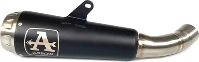 Produktbild von ARROW Pro-Race Dark Nichrom Slip-On Auspuff für Yamaha YZF R3
