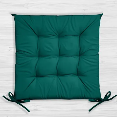 Produktbild von Wasserdichtes Stuhlkissen Outdoor GARTEN 01 40x40x5 dunkelgrün