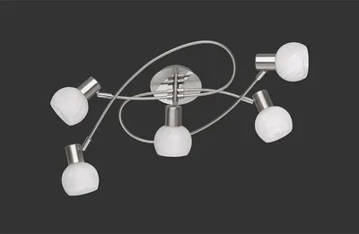 Obrázek produktu pro TRIO Reality R60175007 Antibes stropné svietidlo 5xE14 nikel