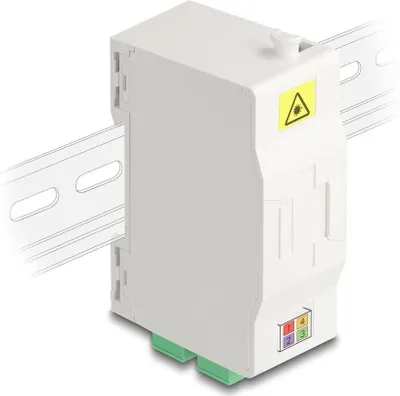 Immagine prodotto di DELOCK LWL Anschlussdose für Hutschiene mit Spleißhalter