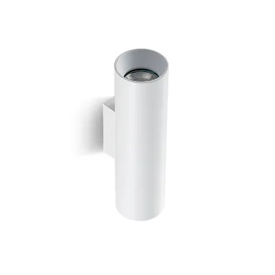 Produktbild von Arcchio Wandleuchte Brinja, weiß, Metall, up/down, GU10
