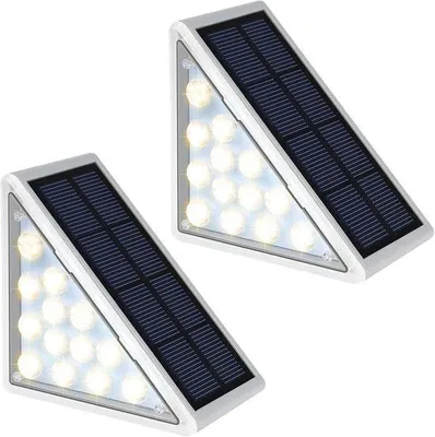 Obrázek produktu pro Dvě LED lampy s transformátorem napájené solární energií, teplé bílé světlo