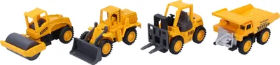 Produktbild von Metall-Baumaschine zum Zurückziehen 8 cm