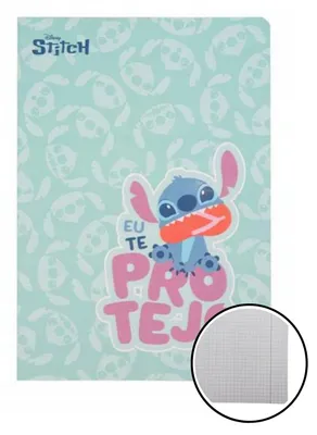 Produktbild von Notizbuch A5 60k Karo Patio Disney Fashion Stitch Muster 3 2024