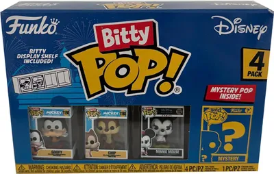 Produktbild von Disney Goofy Minnie Moise Pop 4er Pack - Bitty Pop! Funko