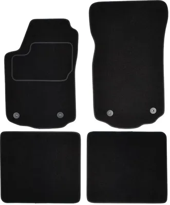 Produktbild von CUSTOPOL Fußmatten Set Autoteppiche für AUDI A6 Limousine (4A2, C4) Vorne+Hinten