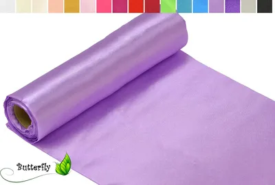 Produktbild von Tischläufer Satin 36cm, 9m Rolle , Farbe:fuchsia 187