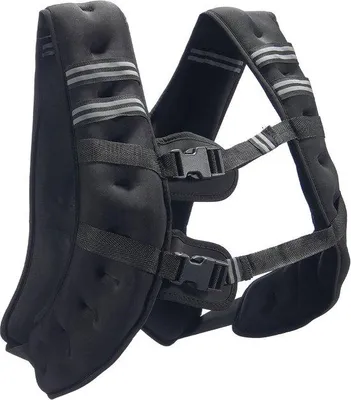 Produktbild von Trainingsvest, 13,6 kg - mit reflektierenden Streifen und justierbarer Gürtel - für Fitness, Laufen und Gewichtsverlust