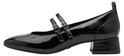 Produktbild von Tamaris Damen Pumps Riemchenpumps Blockabsatz Karreé Form 1-22318-43, Größe:40 EU, Farbe:Schwarz