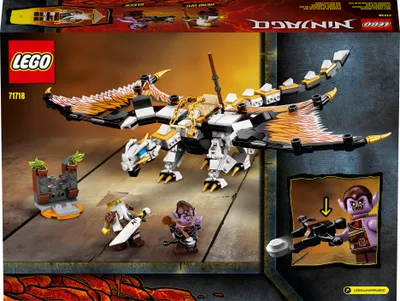 Obrázek produktu pro LEGO NINJAGO Wu's Battle Dragon Toy, Sada na stavění, 6 rok/roky, Plast, 61 kusů, 325 g