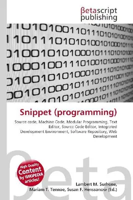 Produktbild von Snippet (programming)