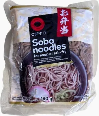 Produktbild von OBENTO Soba Noodles für Suppe oder Pfannengerichte 180g