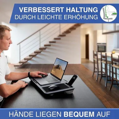 Zdjęcie produktu dla Poduszka pod laptopa zapewniająca komfortowe miejsce do pracy