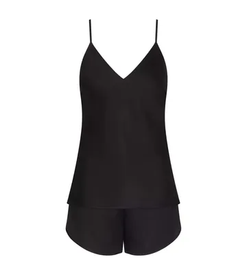 Produktbild von Triumph Damen Pyjama Silky Sensuality - BLACK - Größe 36