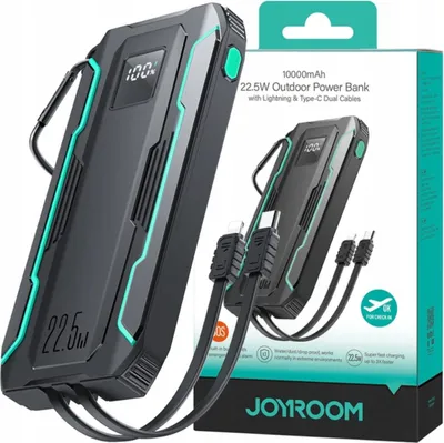 Immagine prodotto di JOYROOM Powerbank Joyroom JR-L017, 10000mAh, 22.5W, QC + PD, Black