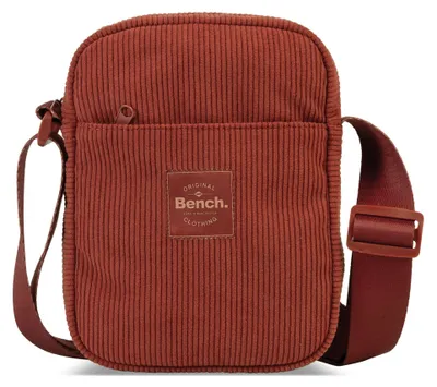 Image de Bench. sac à épaule bandoulière Cord Crossbody Bag Rust Brown rouge