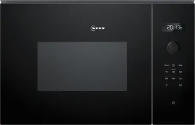 Imagen del producto de Microondas Neff HLAWD53K0 sw, 25 litros, 5 niveles de potencia, pantalla LED