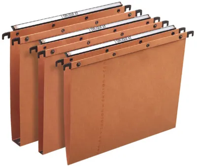 Productafbeelding van ELBA schuine, zwevende ordners AZO, oranje, rugbreedte: 15 mm