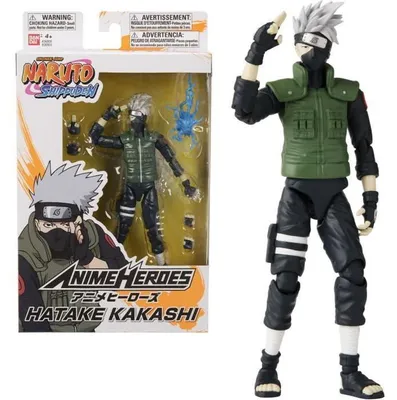 Produktbild von Bandai Dragon Ball Naruto Anime Heroes Kakashi Figur Mehrfarbig Mehrfarbig One Size