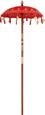 Zdjęcie produktu dla Baliński Parasol Czerwony 125 x 125 x 260 cm