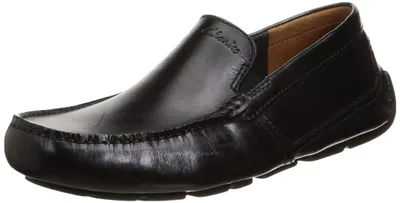 Produktbild von Clarks Herren Markman Plain Mokassin, Schwarz, 42 EU