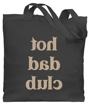 Produktbild von Baumwolltasche - - Taschen - Hot Dad Club Geschenk Vatertag personalisiert I Papa Geschenk Vatertag Papi Geschenke Vater I Vatertagsgeschenk werdender Vater