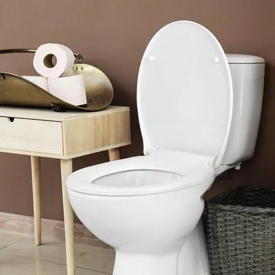 Produktbild von Schnellverschluss-Toilettensitz, Duroplast, einfach zu reinigen