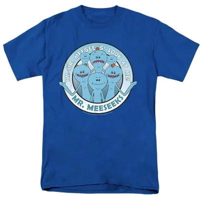 Immagine prodotto di Maglietta Rick and Morty, unisex, per uomo/donna, modello TV37477 (taglia S), colore blu reale