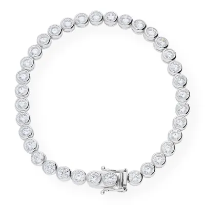 Produktbild von Damen Tennis Armband 925 Silber Zirkonia JL10-03-0569