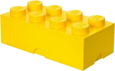 Zdjęcie produktu dla Klocek do przechowywania LEGO STORAGE BRICK 8 12 litrów żółty