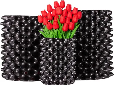 Produktbild von Airpot Superoots 6 Liter 24 x 22 cm - Blumentopf Plastik Pflanzengefäß Grow Indoor Pflanzkübel Pflanztopf Anzuchttopf Kübel