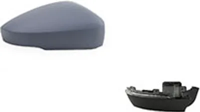 Produktbild von Spiegelkappe + LED-Spiegelblinker passend für VW Polo 09 6R 06/09 - Rechts Beif. 6R0857538B 6R0857538BGRU 6R0949102F 6R0949102 6RF949102 Johns