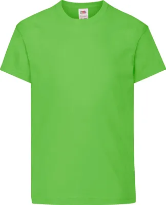 Obrázok produktu pre Fruit of the Loom – detské tričko „Original“ FK3081 (152–158) (limetka)
