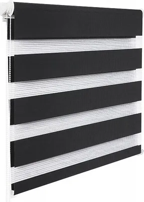 Produktbild von WOLTU Doppelrollo, Klemmfix ohne Bohren, verdunkelnd, Anthrazit, 75x150 cm