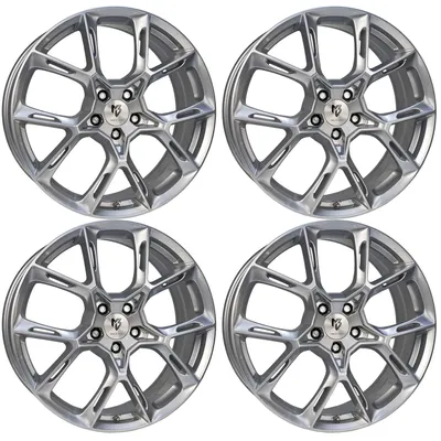 Produktbild von MB Design Felgen KX1 9.0Jx21 ET 30 5x120 Diamant Silber 4-KX19021305G-S2 kompatibel mit Opel Insignia