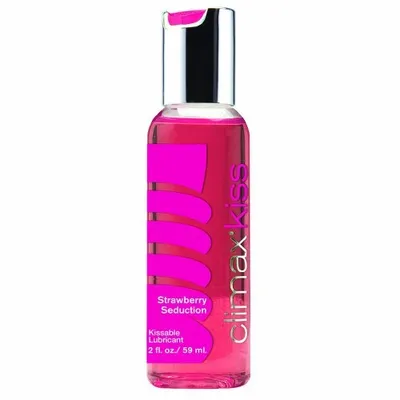 Imagen del producto de Lubricante aromatizado "Climax Kiss" sabor fresa, 59 ml