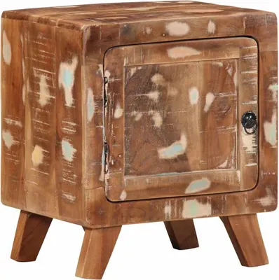 Produktbild von Nachttisch 40x32x46 cm Altholz Massiv