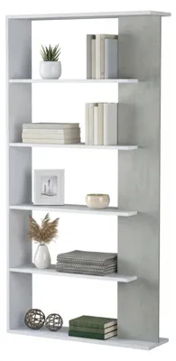 Produktbild von Bücherregal - Bibliothek Weiß 25x90x180 cm