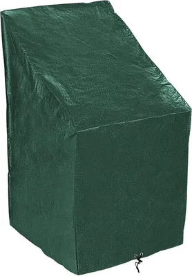 Immagine prodotto di Copertura per sedie da giardino, impermeabile, resistente al vento, impilabile, 65 x 65 x 80/120 cm, verde