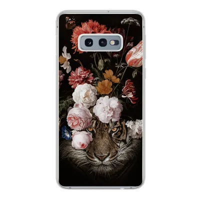 Produktbild von MuchoWow® Handyhülle Schutzhülle Hülle für Samsung Galaxy S10e Blumen - Jan Davidsz de Heem - Tiger - Gemälde - Stillleben - Alte Meister Silikon Softcase Handy Hülle - Handy
