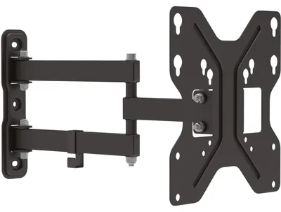 Produktbild von Digitus Universelle LED/LCD Monitor Wandhalterung, 48,3 cm (19"), 106,7 cm (42"), 75 x 75 mm, 200 x 200 mm, -15 - 15°, Schwarz