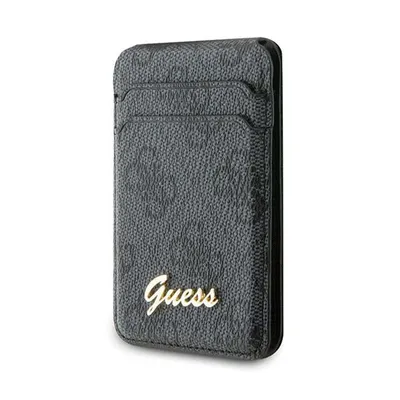 Obrázok produktu pre Guess Wallet Slot Stojan Na Karty Guwmshg4Shk Puzdro - Čierne Magsafe 4G Classic Logo