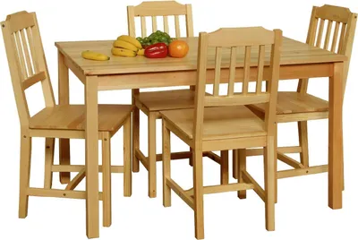 Image de Idea Table + 4 chaises 8849 laqué