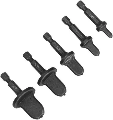 Produktbild von Handwerkset für Klimaanlagen - 5-teilig - 1/4 Zoll - Handgeführtes Flansch- und Rohrset