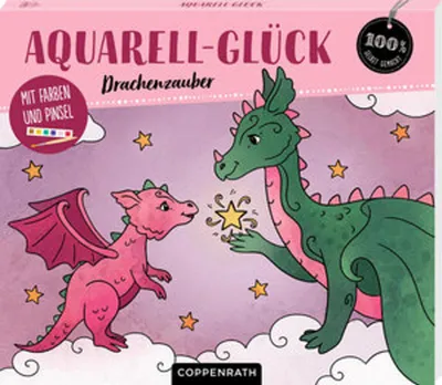 Image de Le bonheur de l'aquarelle La magie des dragons