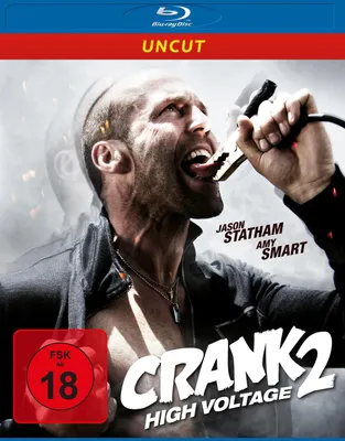 Produktbild von Leonine Crank 2: High Voltage Uncut, Film, Farbig, Deutsch, Englisch, 95 min, Erwachsene, Aktion, Thriller