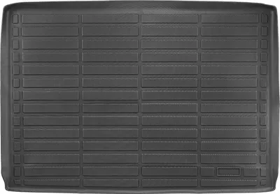 Zdjęcie produktu dla Mata do bagażnika VEVOR na każdą pogodę do Chevrolet Suburban i GMC Yukon XL 2015-2020, mata do bagażnika SUV, ochrona bagażnika TPE, czarna (1 szt.)
