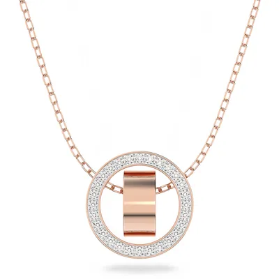 Produktbild von Halsketten   Mit Anhӓnger Swarovski Rosé   Kollektion Hollow - frau