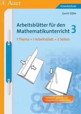 Produktbild von Arbeitsblätter für den Mathematikunterricht 3