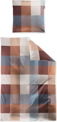 Produktbild von Irisette Edel-Feinbiber Bettwäsche-Garnitur Koala 8542  Farbe kupfer  135x200+80x80cm